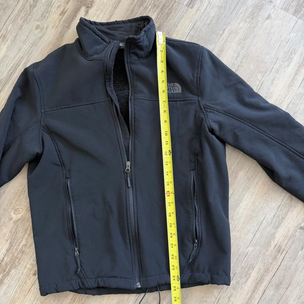 The North Face Men's Black WindWall Sherpa Lined Softshell Jacket Size Small